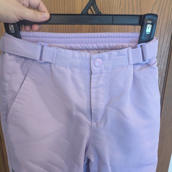 Swiss Tech Lavender Water Resistant Children's Snow Pants-Size S (6-6X) - Picture 2 of 7